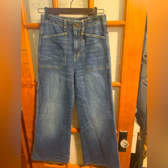 Pilcro The carpenter wide leg denim jeans - Picture 1 of 6